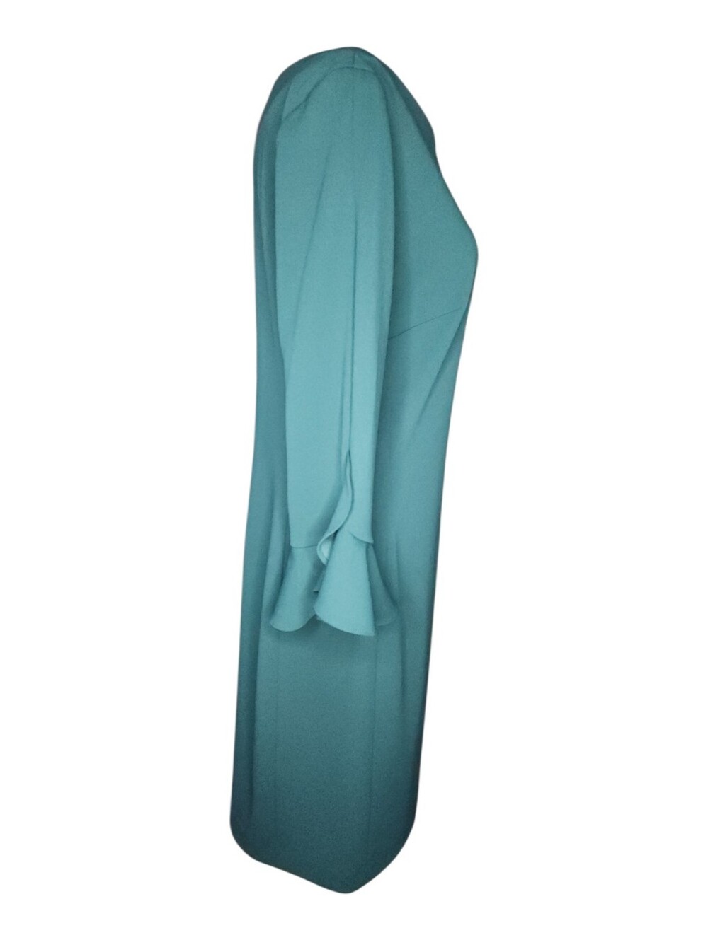 Karl Lagerfeld Tulip Bell Sleeve Crepe Dress, Womens 8 - Picture 5 of 6